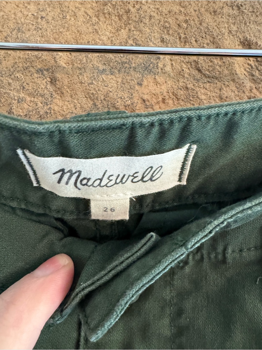 Madewell The Perfect Vintage Straight Pant in Dark Forest Wash: Pleated Edition - Picture 5 of 12